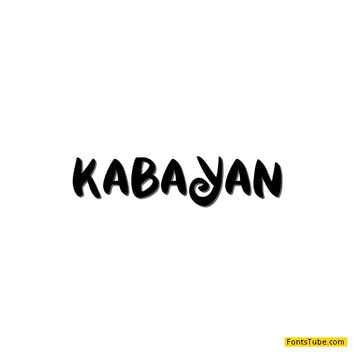 kabayan Font