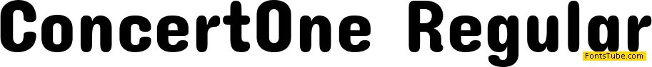 Concert One Font