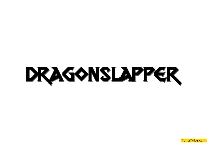 Dragon Slapper Font