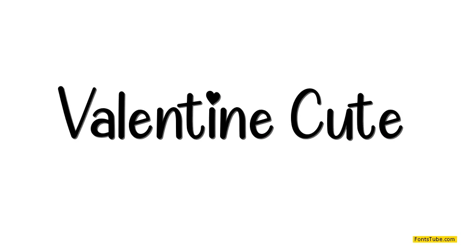 Valentine Cute Font