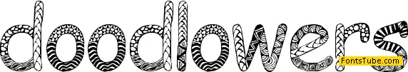 Doodlowers Font