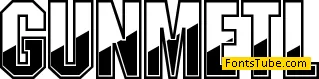Gunmetal Font