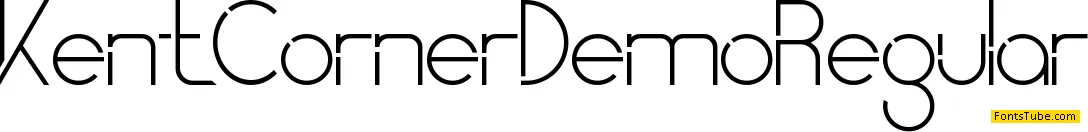 Kent Corner Demo Font Family
