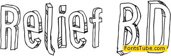 Relief BD Font