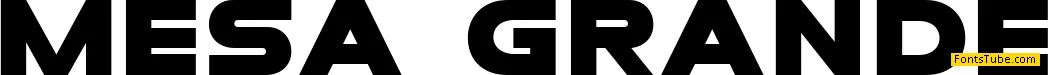 Mesa Grande Font