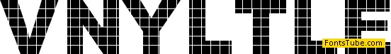 Vinyl Tile Font