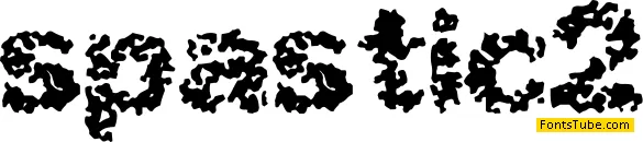 Spastic Font
