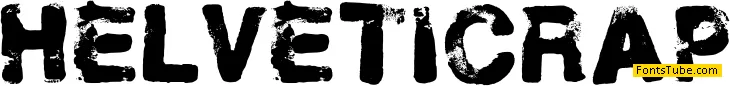Helveticrap Font
