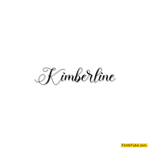 Kimberline Font