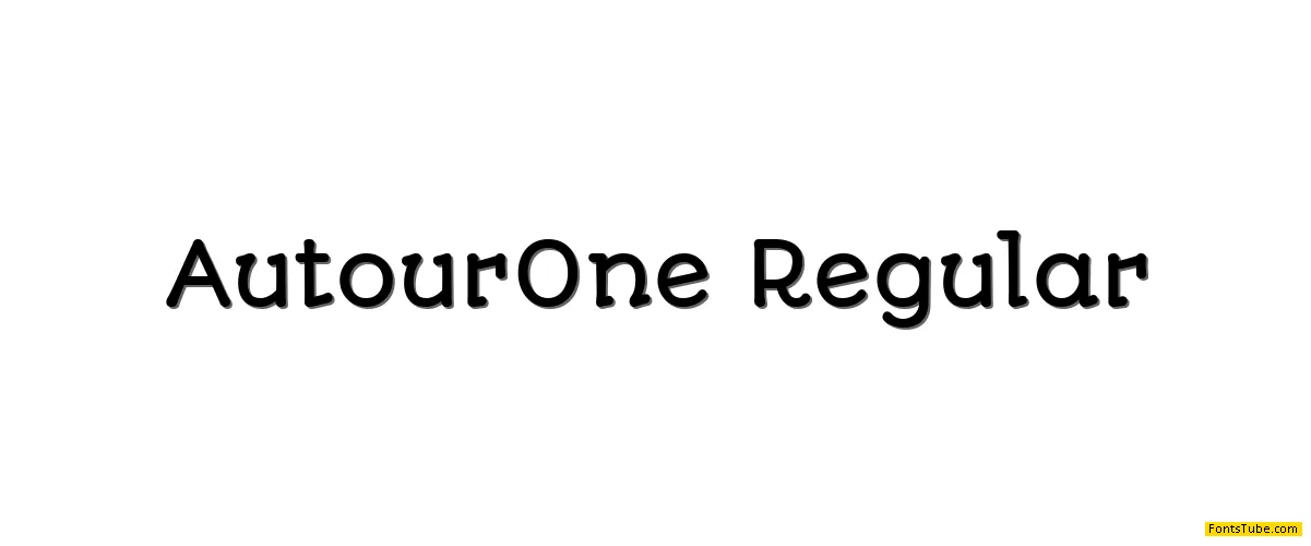 Autour One Font