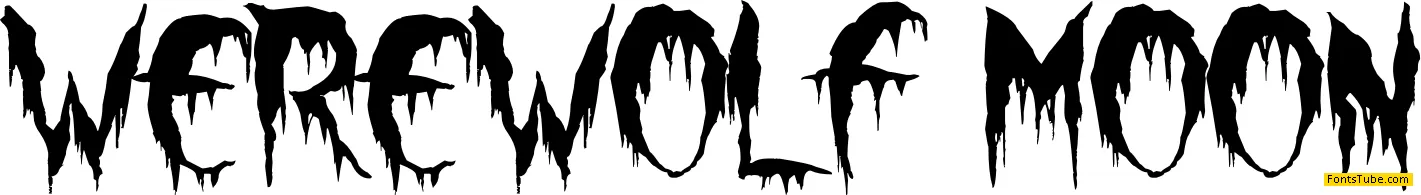 Werewolf Moon Font