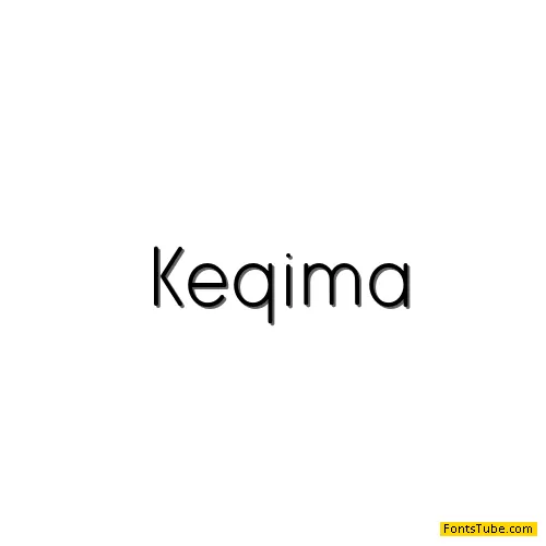 Keqima Font