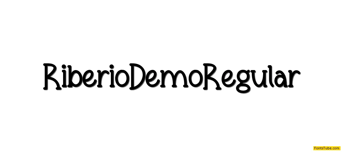 Riberio Demo Font Family