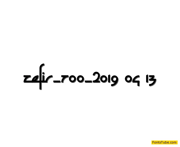 Zefir Font Family