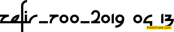 Zefir Font Family