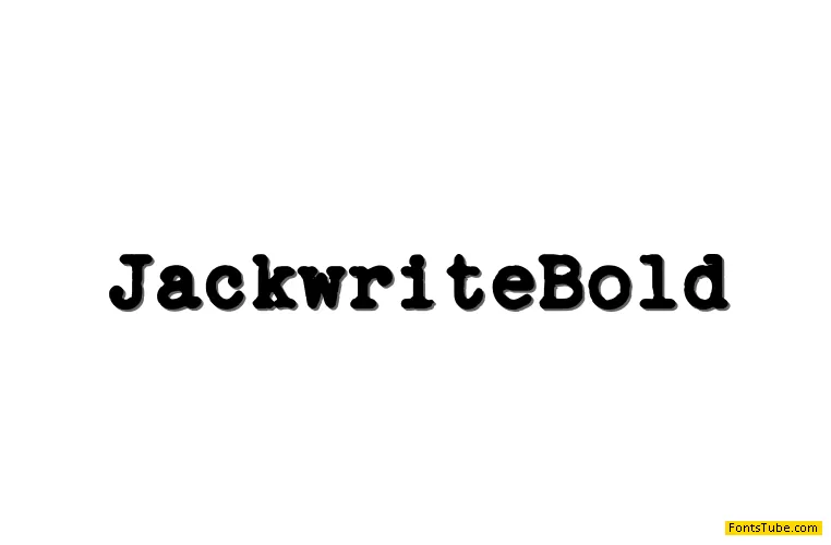 Jackwrite Font Family