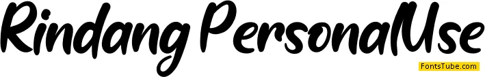 Rindang Font