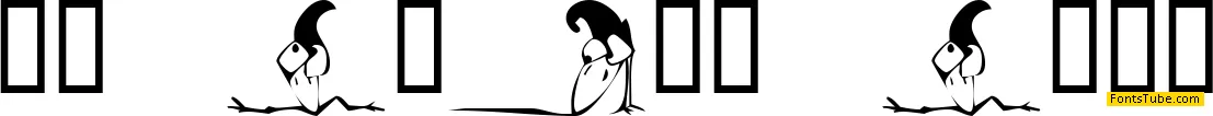 KR Crazy Crow Font