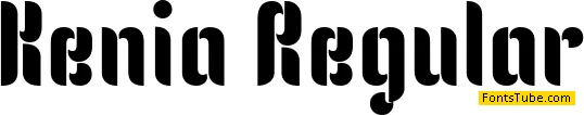 Kenia Font