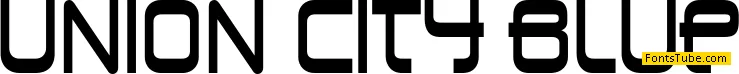 Union City Blue Font
