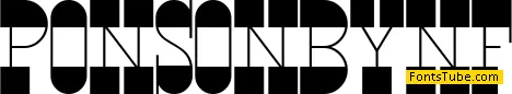 Ponsonby NF Font