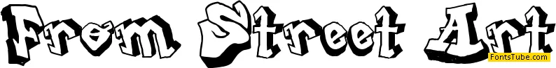 From Street Art Font