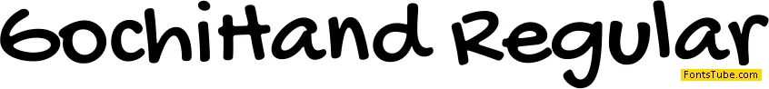 Gochi Hand Font