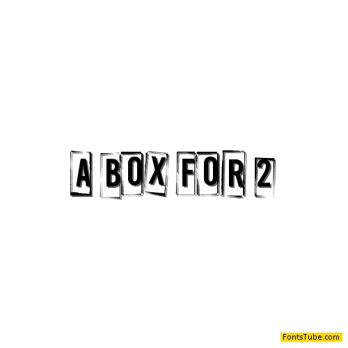 A Box For Font Family