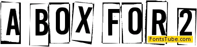 A Box For Font Family