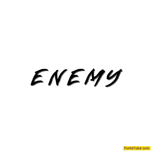 ENEMY Font