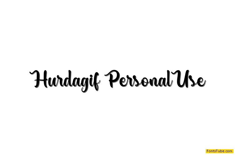 Hurdagif Font