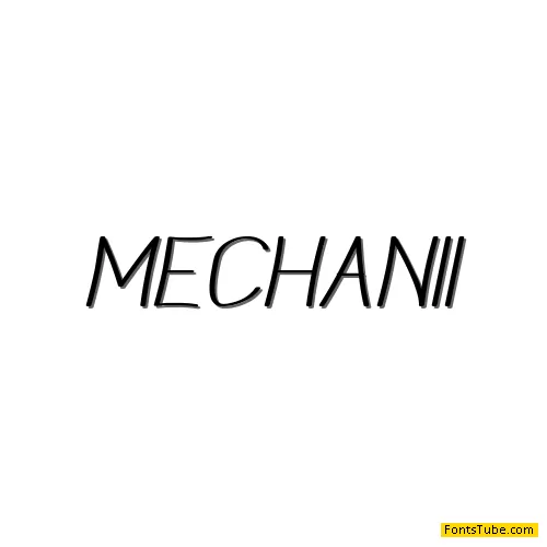 Mechanihan Font Family