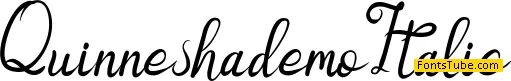 Quinneshademo Font Family