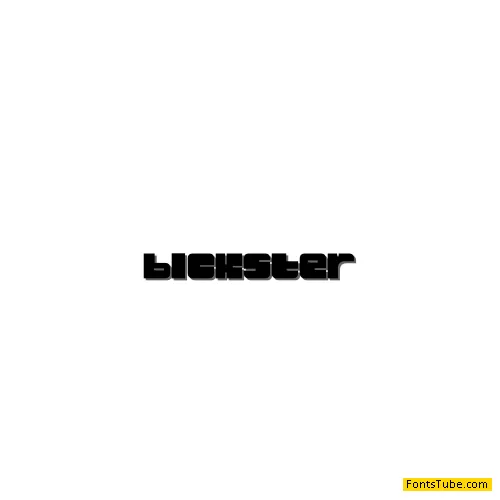 Blockster Font