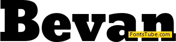 Bevan Font