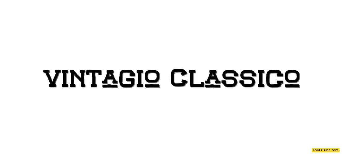 Vintagio Classico Font
