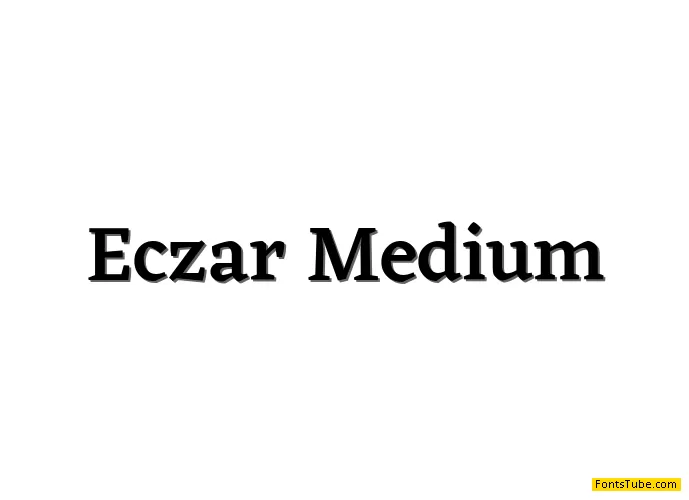 Eczar Font Family