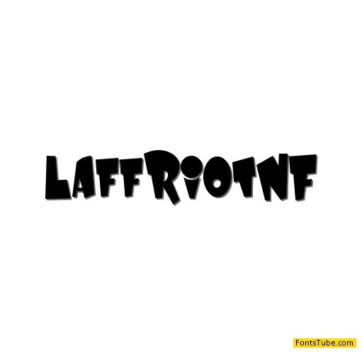 Laff Riot NF Font