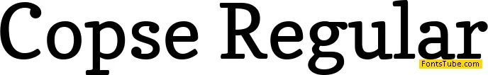 Copse Font