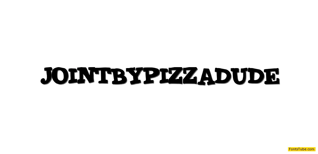 Joint by PizzaDude Font