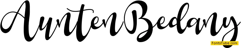 Aunten Bedany Font
