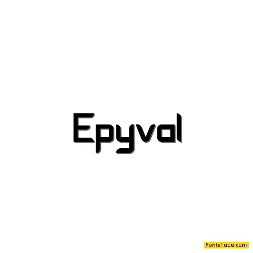Epyval Font