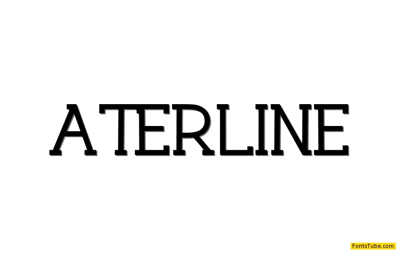 Aterline Font