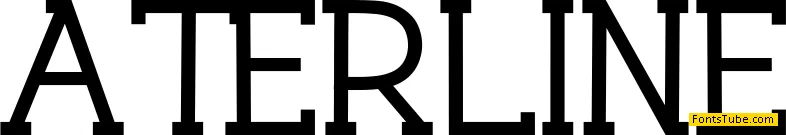 Aterline Font