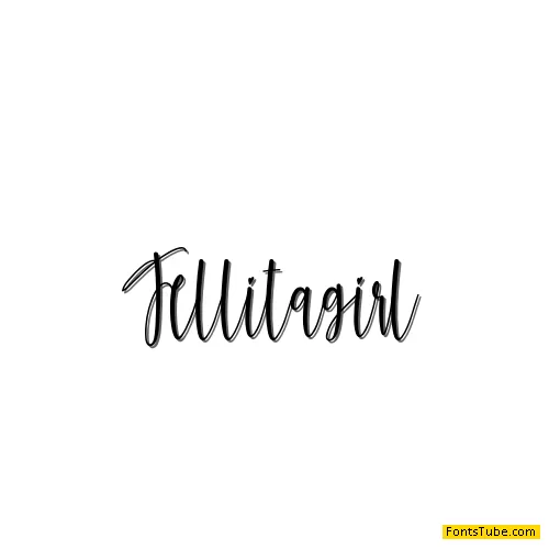 Jellitagirl Font