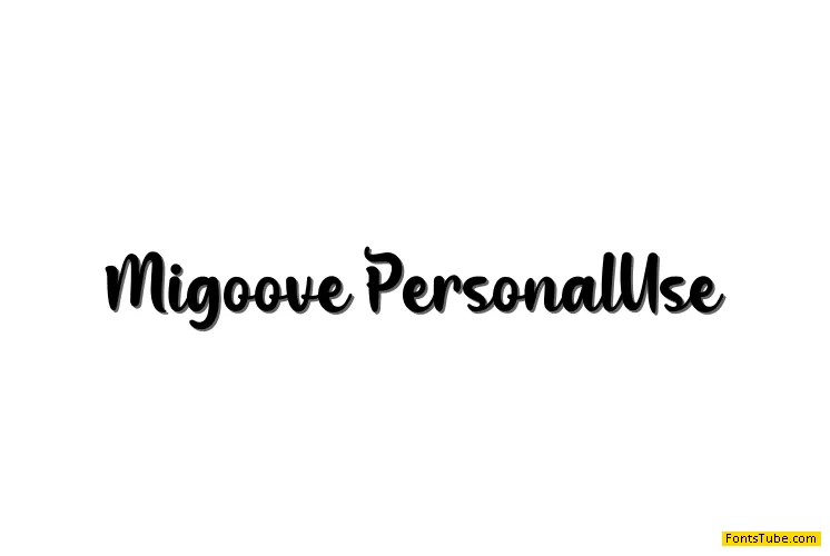 Migoove Font