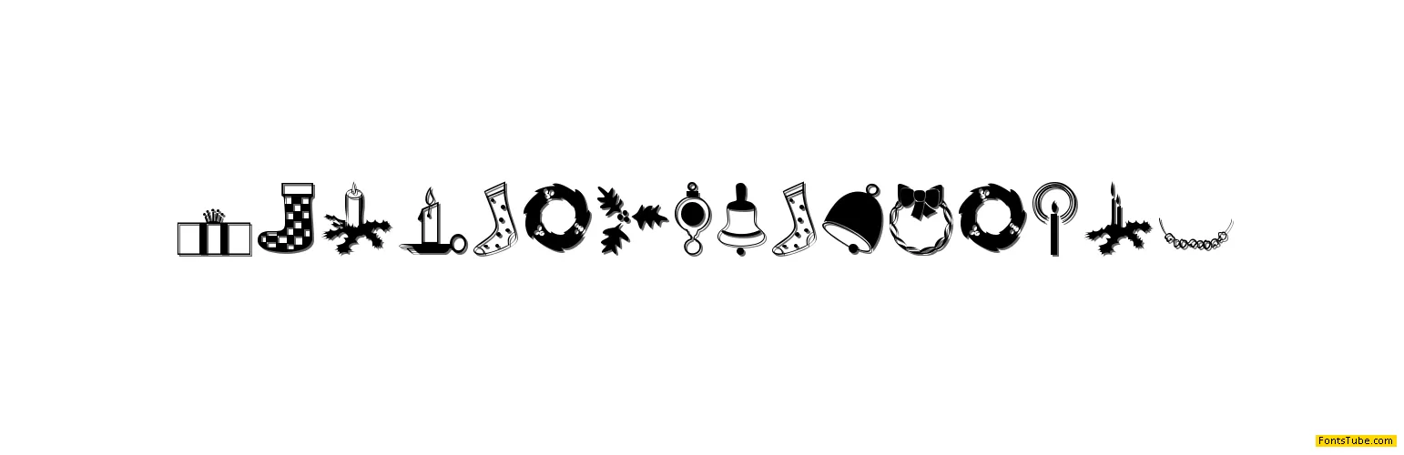 Journal Dingbats 4 Font