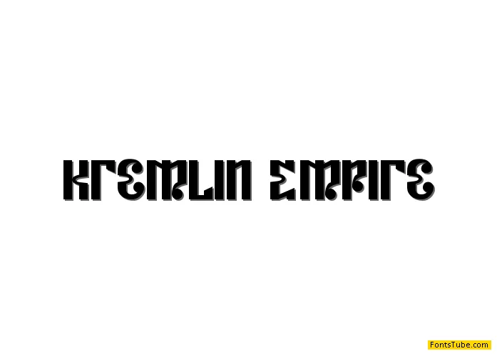 Kremlin Empire Font
