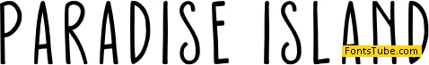 Paradise Island Font