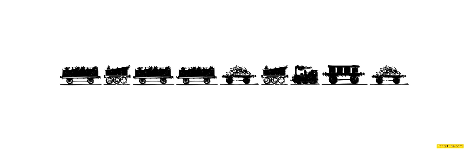 Eisenbahn Font